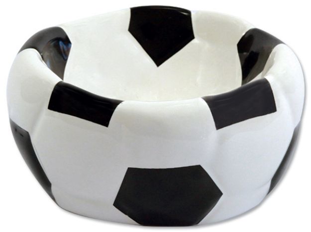 Obrázek Miska DOG FANTASY keramická fotbalový míč 15 cm 270ml