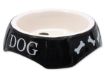Miska DOG FANTASY potisk Dog cerná 18,5 cm 
