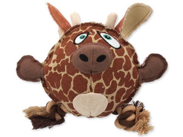 Hracka DOG FANTASY textilní žirafa 24 cm 