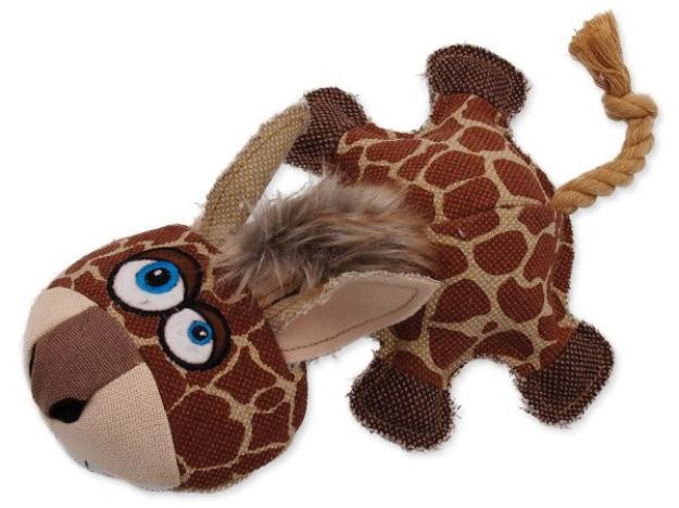 Hracka DOG FANTASY textilní žirafa 24 cm 