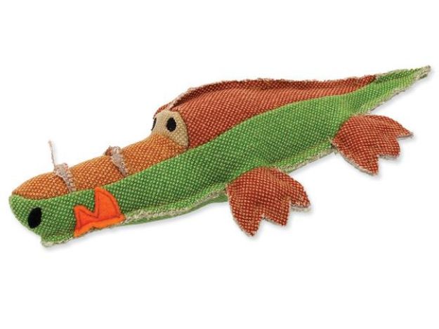 Hracka DOG FANTASY textilní krokodýl 30 cm 