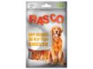 Pochoutka RASCO Dog proužky kurecí se sýrem 80g