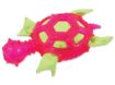 Hracka DOG FANTASY TPR želva ružová 16 cm 