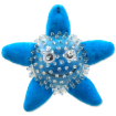 Hracka DOG FANTASY SEA TPR hvezdice v mícku 9 cm 