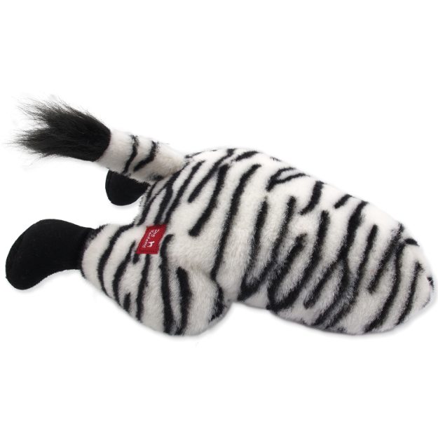Hracka DOG FANTASY Silly Bums zebra 41 cm 