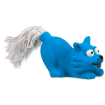 Hracka DOG FANTASY Latex Mini Kocka modrá se zvukem 7 cm 