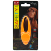 Prívesek DOG FANTASY LED silikon oranžový 