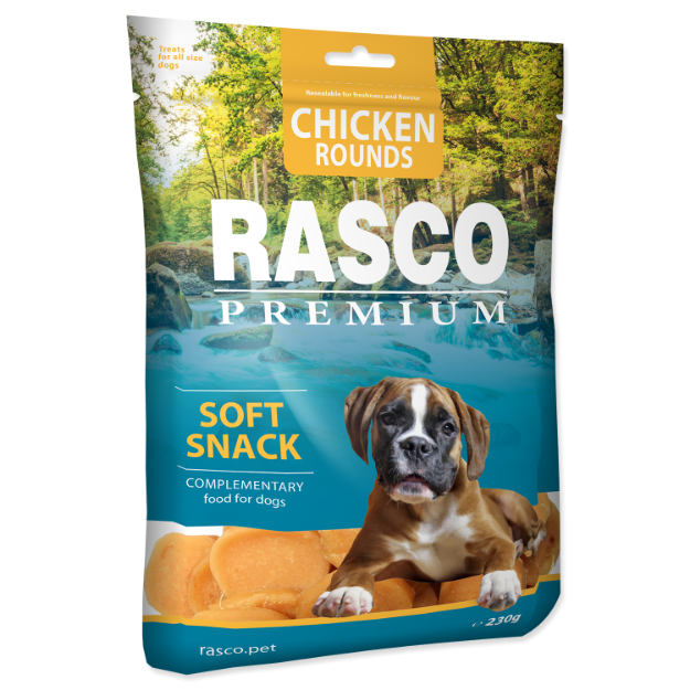 Pochoutka RASCO Premium kolecka z kurecího masa 230g