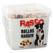 Sušenky RASCO Dog rollos morkový malý 530g