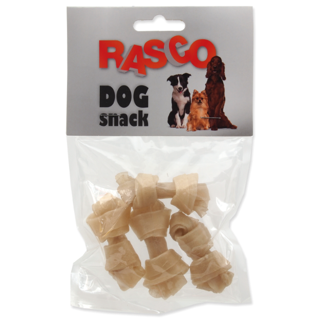 Uzle RASCO Dog buvolí 6,25 cm 4ks