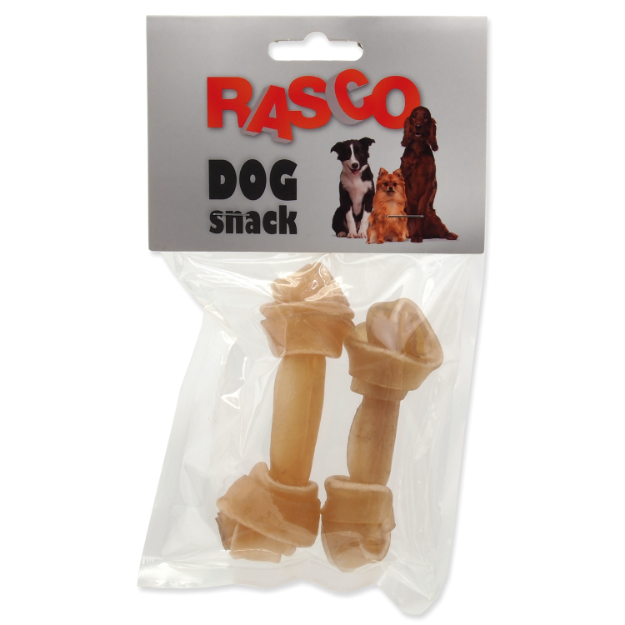 Uzle RASCO Dog buvolí 10 cm 2ks
