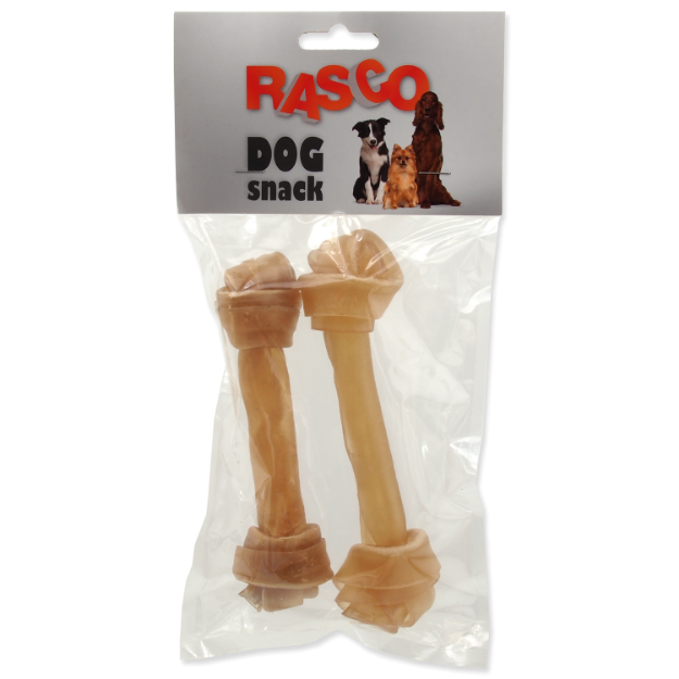 Uzle RASCO Dog buvolí 15 cm 2ks