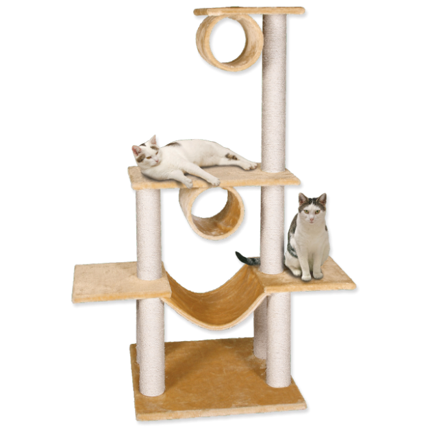 Odpocívadlo MAGIC CAT Iveta béžové 141 cm 
