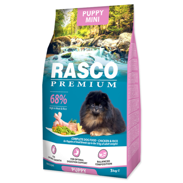 RASCO Premium Puppy / Junior Small 3kg