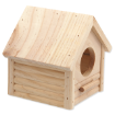 Domek SMALL ANIMALS budka drevený 12 x 12 x 13,5 cm 