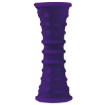 Hracka DOG FANTASY silikonová trubka fialová 12,5 cm 