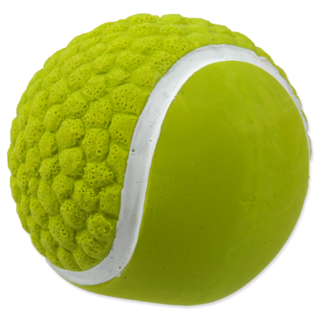 Hracka DOG FANTASY Latex míc tenisový se zvukem 7,5 cm 