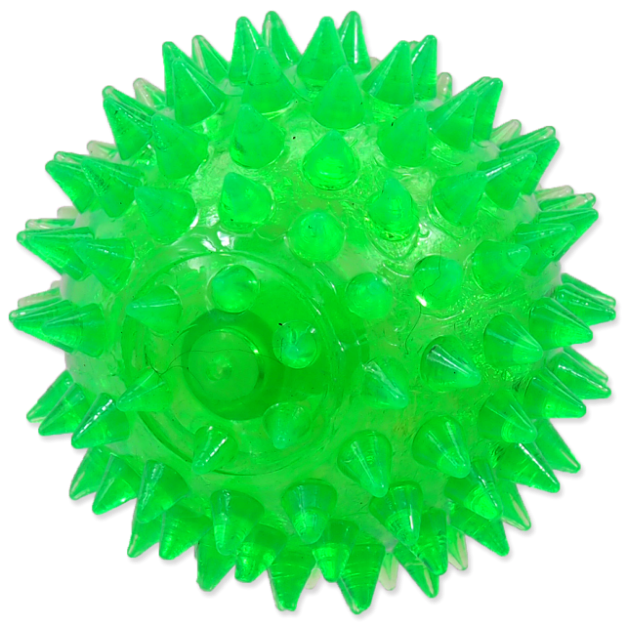 Hracka DOG FANTASY mícek pískací zelený 6 cm 