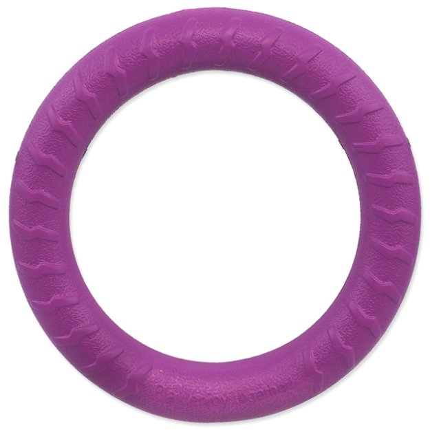 Hracka DOG FANTASY EVA Kruh fialový 18cm 