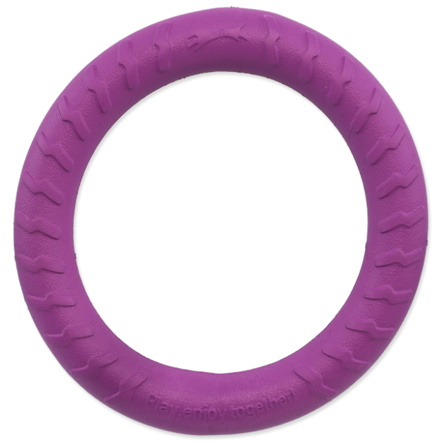 Hracka DOG FANTASY EVA Kruh fialový 30cm 