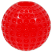 Hracka DOG FANTASY Strong mícek gumový s dulky cervený 6,3 cm 