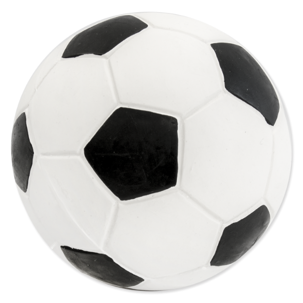 Obrázek Hračka DOG FANTASY Latex fotbalový míč se zvukem 10 cm 
