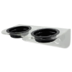 Obrázek Krmítko REPTI PLANET akrylové 2 misky 15 x 8 x 6,2 cm 1 ks