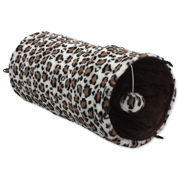 Obrázek Tunel MAGIC CAT plyšový šustící leopard 50 cm