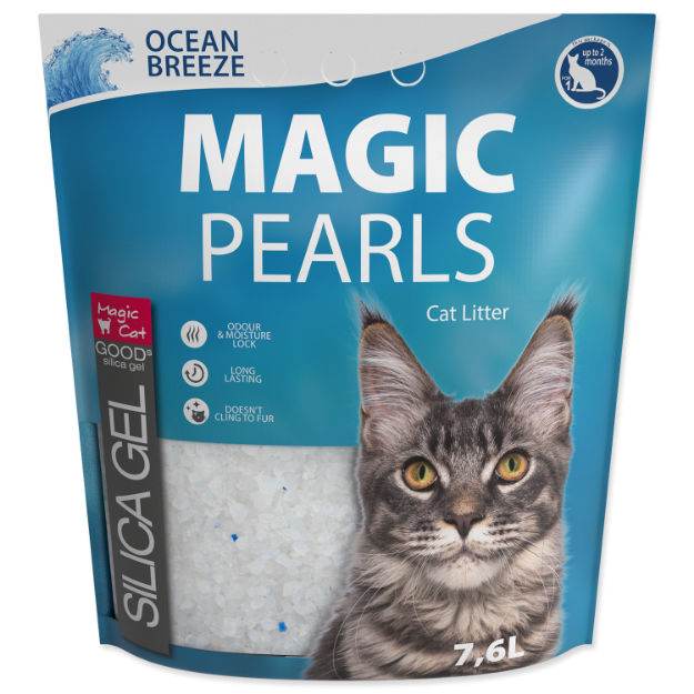 Obrázek Kočkolit MAGIC PEARLS Ocean Breeze 7,6l